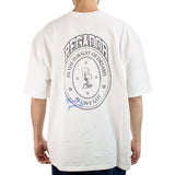Pegador Crego Oversized T-Shirt - Washed Warm White PGDR-4676-551-