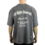 Pegador Colson Oversized T-Shirt - Vintage Grey PGDR-4668-386-