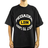 Pegador Lifton Raglan Boxy T-Shirt 60395194 - schwarz-weiss-gelb