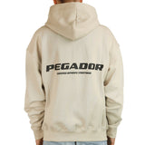 Pegador Colne Logo Oversized Sweat Zip Hoodie 60221644-