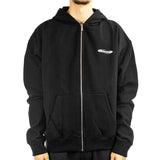 Pegador Crail Oversized Sweat Zip Hoodie 60221714 - schwarz-weiss