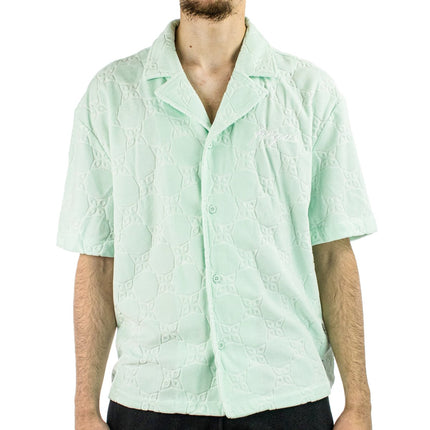 Pequs Chest Logo Monogram Frottee Hemd 60350063-