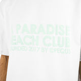 Pequs A Paradise Beach Club Front Logo T-Shirt 60620040-