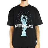 Pequs Helios T-Shirt 60621781 - schwarz-türkis