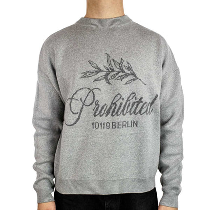 Prohibited PB Leaf Knit - Grey 11800620171-