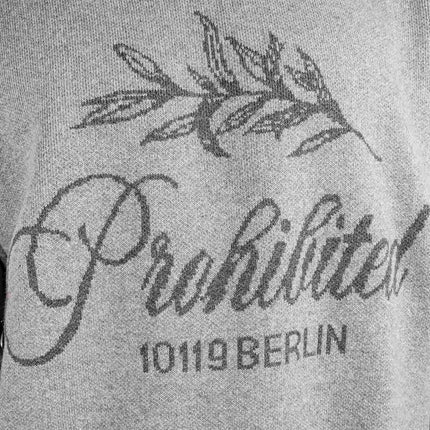 Prohibited PB Leaf Knit - Grey 11800620171-