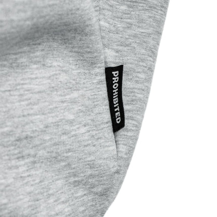 Prohibited Berlin PB Crew Neck - Grey Melange 10800610008-