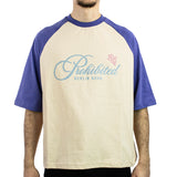 Prohibited Rosi Raglan T-Shirt PC-008-045 - creme-lila
