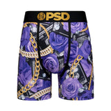 PSD Rich Roses 5I Boxershort 124180101-MUL - lila-schwarz