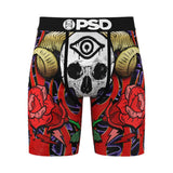 PSD Bones Boxershort 224180065-MUL - rot-gelb-schwarz