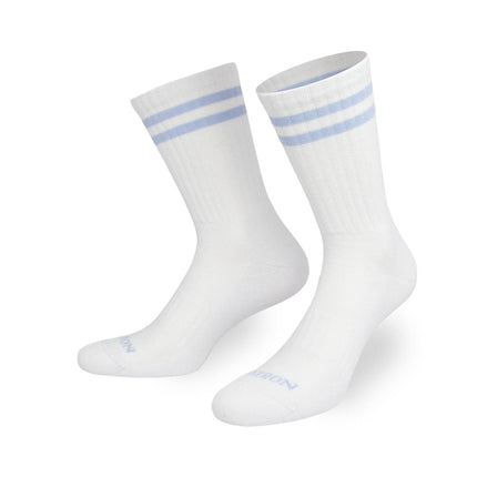 Patron Socks Sportsocken weiss mit blauen Streifen PS-48-751-2-