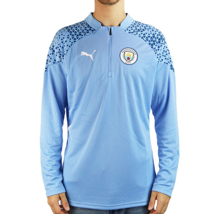 Puma Manchester City FC Quarter Zip Longsleeve 772858-15-