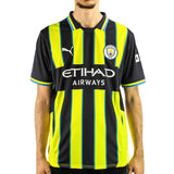 Puma Manchester City FC Away Replica Jersey Trikot 775086-02 - dunkelblau-neon gelb