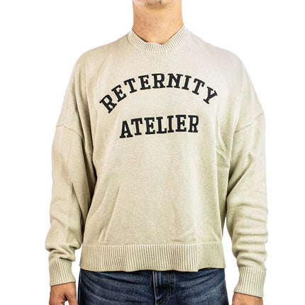 Reternity Evenie Logo Knit Sweatshirt - Cream 1006253030-