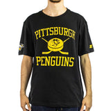 Starter Pittsburgh Penguins NHL Touch Down T-Shirt 6S310730 PGN - schwarz-gelb