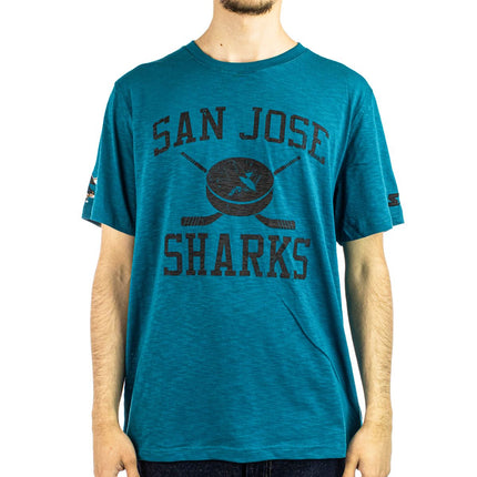Starter San Jose Sharks Touch Down T-Shirt 6S310730 SJS-
