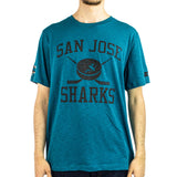 Starter San Jose Sharks Touch Down T-Shirt 6S310730 SJS - türkis-schwarz