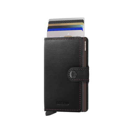 Secrid Miniwallet Original M-Black-Brown-