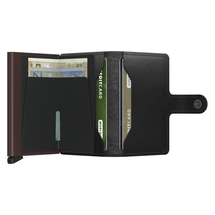 Secrid Miniwallet Original M-Black-Brown-