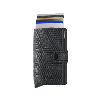 Secrid Miniwallet Hexagon MHe-Black-