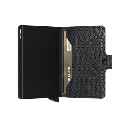 Secrid Miniwallet Hexagon MHe-Black-