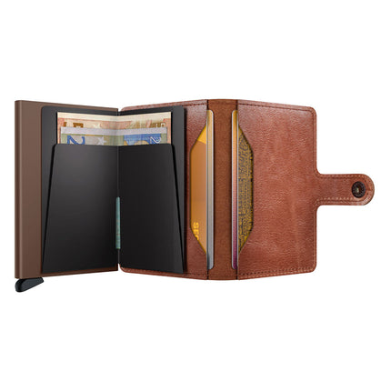 Secrid Miniwallet Vintage Cognac-Brown MV-Cognac-Brown-