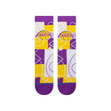 Stance Los Angeles Lakers NBA Zone Socken A545C23ZLA-PUR-