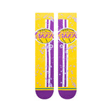 Stance Los Angeles Lakers NBA Overspray Socken A555C23LAL-GLD-