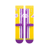 Stance Los Angeles Lakers NBA Overspray Socken A555C23LAL-GLD-