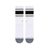 Stance Boyd ST Socken A556A20BOS-WHT - weiss-grau-schwarz