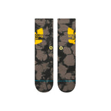 Stance Shaolin Slums Crew Socken A556D24SHA-BLK - grau-schwarz-gelb