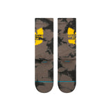 Stance Shaolin Slums Crew Socken A556D24SHA-BLK - grau-schwarz-gelb