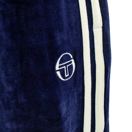 Sergio Tacchini Debossed Damarindo Velour Track Suit Jogging Anzug STS24M50902-225-
