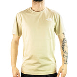 The North Face Redbox T-Shirt NF0A87NP3X4 - beige-schwarz