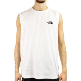 The North Face Simple Dome Tank Top NF0A87R3FN4 - weiss
