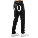 True Religion Rocco SN NF Painted HS Jeans 107072-2SB - schwarz-weiss