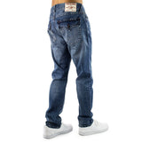 True Religion Ricky SN Flap 34 Inch Jeans 108701-IUEM - blau