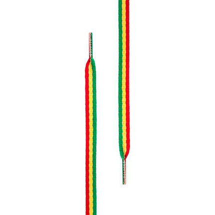 Urban Classics Tube Laces Flat 90cm Schnürsenkel 10153P rasta-