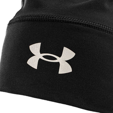 Under Armour Storm Launch Velociti Beanie Winter Mütze 1380001-001 - schwarz-silber