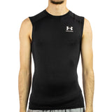 Under Armour HeatGear® Armour Compression Sleeveless Tank Top Shirt 1361522-001 - schwarz