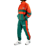 UNKL Drop Out Track Suit Jogging Anzug DropOutTrackSuitredgreen - rot-grün