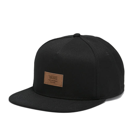 Vans Off The Wall Patch Snapback Cap VN000GKTBLK - schwarz-braun