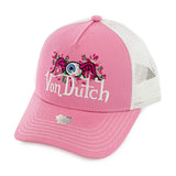Von Dutch Madison Trucker Cap 7030747 - pink-weiss
