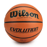 Wilson Evolution Basketball Größe 7 WTB0516XBEMEA - orange-schwarz