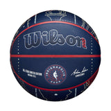 Wilson All Star NBA 2024 Collector Basketball Größe 7 WZ2015601XB7 - dunkelblau-rot