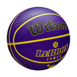 Wilson NBA Player Icon Outdoor Basketball Größe 7 Lebron James WZ4027601XB7-