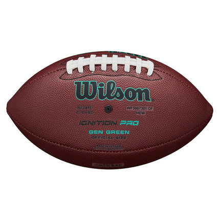 Wilson NFL Ignition Pro Eco American Football Größe 9 WF3007301XBOF-