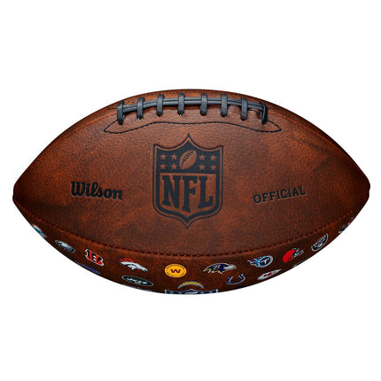 Wilson NFL Official Throwback 32 Team Logo American Football WTF1758XBNF32-