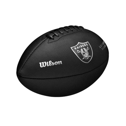 Wilson Las Vegas Raiders NFL Team Metallic Premiere Official Size American Football WF4015817XBOF-