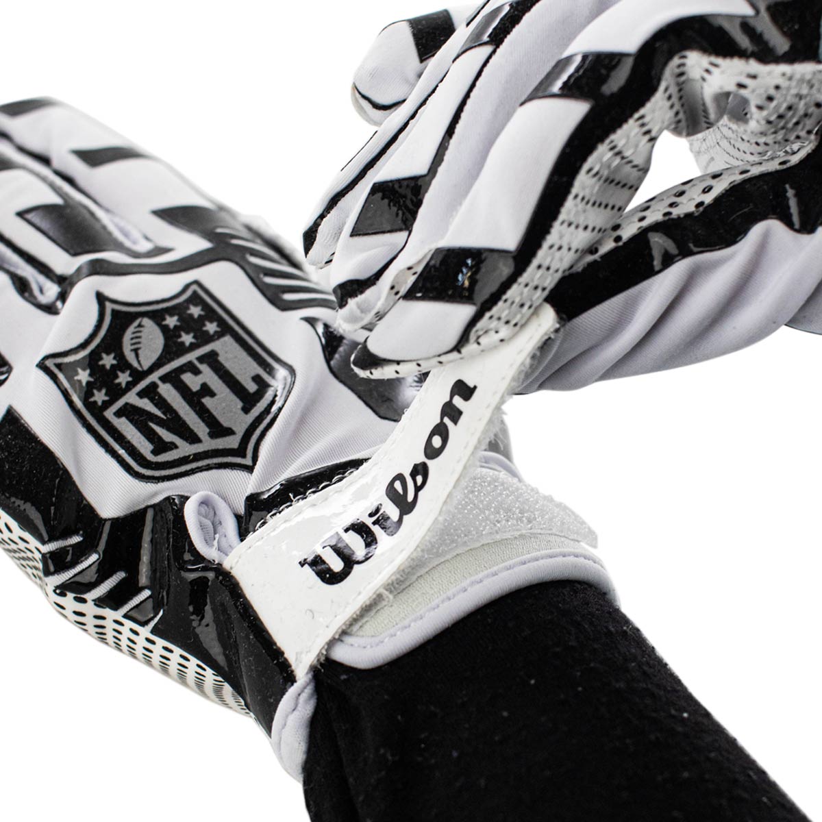 Wilson AD NFL Stretch Fit Receiver Gloves Handschuhe WF6000802AD-